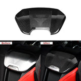 Corvette C8 Carbon Fiber Waterfall Speaker Trim Cover with Corvette Logo (2020–2024)