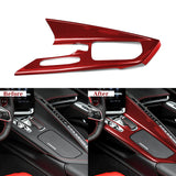 Corvette C8 Real Carbon Fiber Center Console Cover (2020–2024)