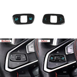 Corvette C8 Real Carbon Fiber Steering Wheel Roller Control Trim Cover (2020–2024)