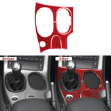Carbon Fiber Center Console Overlay (2pcs) for Corvette C6 (2005–2013)