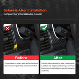 Ford F150 2021-2025 Dry Carbon Fiber Driver Side Dashboard Trim Cover Interior Overlay Accessory Compatible With Instrument Panel Styling Upgrade
