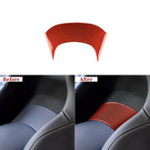 Rear Center Console Carbon Fiber Overlay for Corvette C7 (2014–2019)
