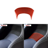 Rear Center Console Carbon Fiber Overlay for Corvette C7 (2014–2019)