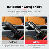 Ford Ranger Dry Carbon Fiber Handbrake Cover Trim Interior Replacement Accessories Compatible With Ranger Pickup Styling Upgrade