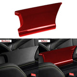 Corvette C8 Carbon Fiber Center Console Lid Armrest Cover (2020–2024)