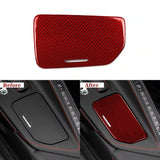 Corvette C8 Carbon Fiber Center Console Cup Holder Lid Cover (2020–2024)