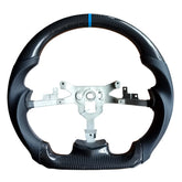 CarbonTailor LED Carbon Fiber Steering Wheel for 2006-2013 Chevy Corvette C6 Z06/ZR1 – F1 Style, Customizable