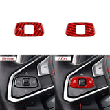 Corvette C8 Real Carbon Fiber Steering Wheel Roller Control Trim Cover (2020–2024)