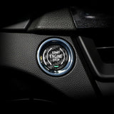 Carbon Fiber Engine Start/Stop Button Cover for Corvette C8 (2020–2022) – Black, Red, or Blue