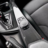 Carbon Fiber Center Console Side Panel Trim – BMW 3 Series (F30, F31, F34) / 4 Series (F32, F36)