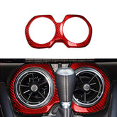 Carbon Fiber Center Console AC Vent Trim Cover for Camaro (2016–2024)