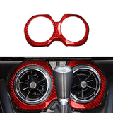 Carbon Fiber Center Console AC Vent Trim Cover for Camaro (2016–2024)