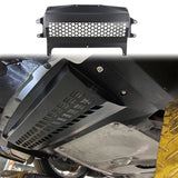 Aluminum Engine Undertray Skid Plate for BMW S55 Engine F80 M3 F82 F83 M4 F87 M2 Competition 2014-2022 Matte Black