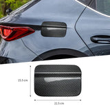 Seat Leon 2017-2020 Dry Carbon Fiber Fuel Tank Cap Cover Trim Exterior Fuel Door Overlay Accessory