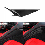 Corvette C8 Carbon Fiber Center Console Side Trim Covers (2020–2024)