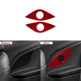 Carbon Fiber Rear Seat Speaker Trim Overlay for Camaro (2016–2024)