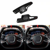 Carbon Fiber Paddle Shifters for Corvette C8 (2020–2024) – Direct Replacement