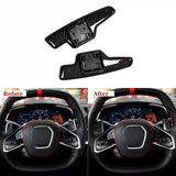 Carbon Fiber Paddle Shifters for Corvette C8 (2020–2024) – Direct Replacement