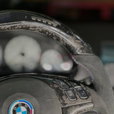 Carbon Fiber Steering Wheel with LED Display OEM Upgrade - BMW E46 M3, M5 E39, X5 E53, X3 E83, M Performance Models