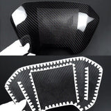 Corvette C8 Carbon Fiber Waterfall Speaker Trim Cover with Corvette Logo (2020–2024)