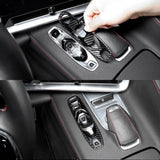 Corvette C8 Carbon Fiber Gear Shift Trim Cover (2020–2024)