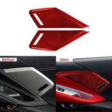 Corvette C8 Real Carbon Fiber Door Speaker Trim Covers (2020–2024)