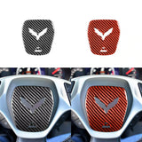Carbon Fiber Center Steering Wheel Overlay for Corvette C7 (2014–2019)