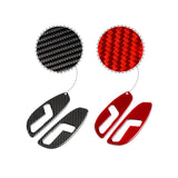 Carbon Fiber Seat Adjuster Button Trim Overlay for Camaro (2016–2024)
