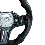 BMW G Series Custom Carbon Steering Wheel – Alcantara Center | Fits 5–8 Series, X3–X7, M5/M8
