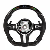 Configured BMW M Performance Steering Wheel with LED and Button Assembly – E/F Chassis Upgrade
