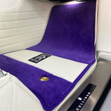 Bespoke Premium Top-Grain Cowhide Leather Floor Mats For Rolls-Royce | Made to Measure Handmade Fitment