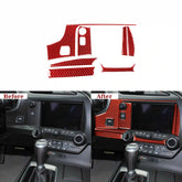 Carbon Fiber Multimedia Dash Trim Overlay | Fits Corvette C7 2014–2019