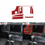 Carbon Fiber Multimedia Dash Trim Overlay | Fits Corvette C7 2014–2019