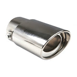 Universal Stainless Steel Exhaust Tip Muffler Tailpipe Extension for Most Cars & SUVs Exterior Upgrade
