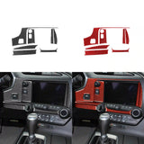Carbon Fiber Multimedia Dash Trim Overlay | Fits Corvette C7 2014–2019