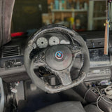 Carbon Fiber Steering Wheel with LED Display OEM Upgrade - BMW E46 M3, M5 E39, X5 E53, X3 E83, M Performance Models