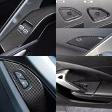 Carbon Fiber Door Panel Trim Overlay | Corvette C7 (2014–2019)