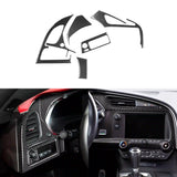 Driver Side Dashboard Carbon Fiber Overlay for Corvette C7 (2014–2019)
