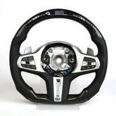 BMW G Series M Performance Steering Wheel with LED Display and Button Assembly