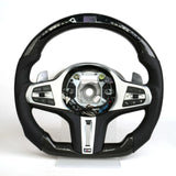 BMW G Series M Performance Steering Wheel with LED Display and Button Assembly