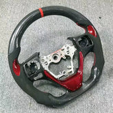 Volante Toyota _ Volante personalizado de fibra de carbono para Camry, Avalon, Corolla, RAV4 y Levin - sin LED