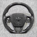 Volante Toyota - Volante de fibra de carbono personalizado para Camry, Avalon, Corolla, RAV4 y Levin