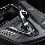 Kohlefaser-Schaltknaufblende für BMW 1er, 2er, 3er, 4er (F20, F30, F32, F87 & weitere | 2010–2019)