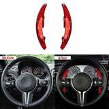 Carbon Fiber Paddle Shifter Extensions for BMW M2, M3, M4, M5, M6, X5M, X6M (2011–2019)