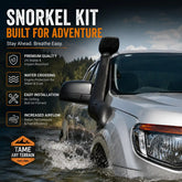 Snorkel Kit Compatible With 2011-2015 Ford PX Ranger Wildtrak & XLT 3.2L Diesel