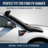 Snorkel Kit Compatible With 2011-2015 Ford PX Ranger Wildtrak & XLT 3.2L Diesel
