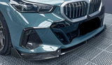 Lip delantero de fibra de carbono estilo MP _ BMW Serie 5 G60 y M5 G90 2024+