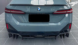 Difusor Trasero de Fibra de Carbono Seca Estilo MP Definitivo - BMW Serie 5 y M5 G60 2024+