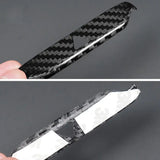 Dry Carbon Fiber Hazard Light Switch Trim Cover for BMW 3 Series G20 G28 2020-2022 Interior Dashboard Overlay Accessory