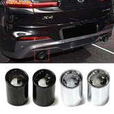 Stainless Steel Exhaust Tip for BMW X3 G01 X4 G02 2019+ Rear Muffler Exhaust Tailpipe Trim Replacement